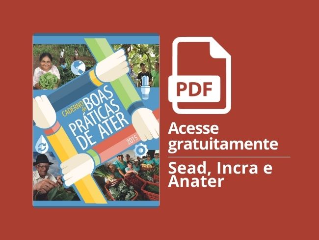capa da publicação Caderno de Boas Práticas de Ater