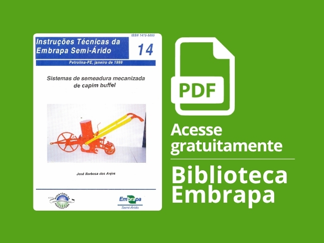 Publicação - Sistemas de semeadura mecanizada de capim buffel.