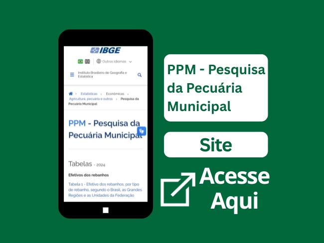 PPM - Pesquisa da Pecuária Municipal.
