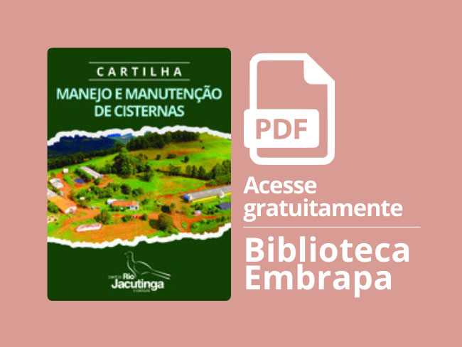 Manejo e manutenção de cisternas