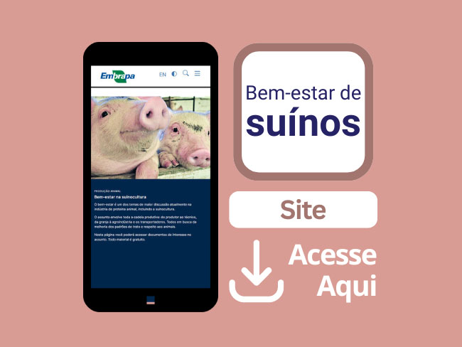 Site bem-estar de suínos
