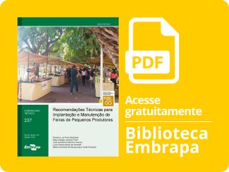 Recomendações técnicas para implantação e manutenção de feiras de pequenos produtores