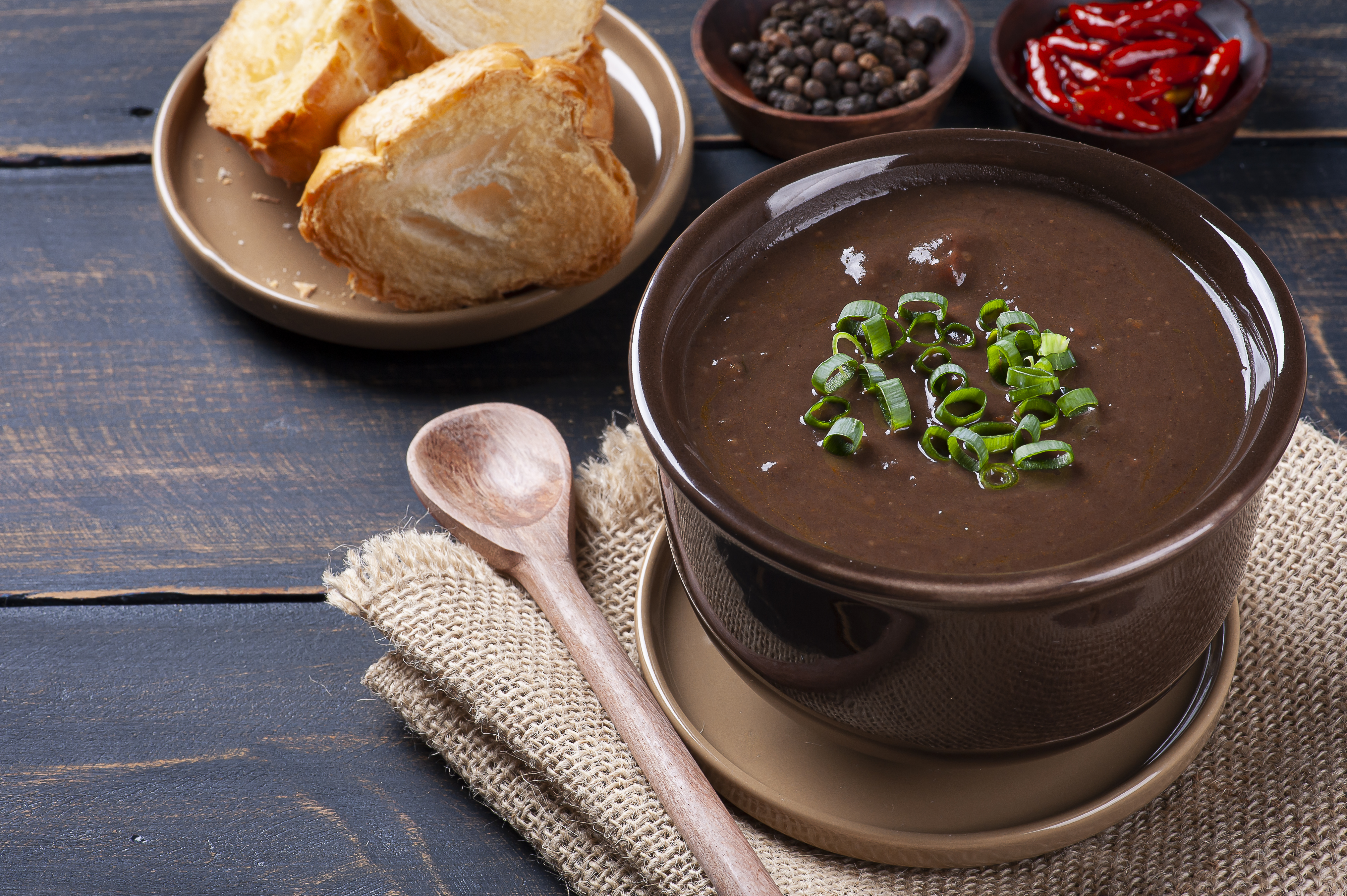 Receita de caldo de feijão