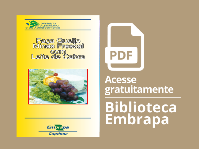 Card folder Queijo Minas frescal com leite de cabra