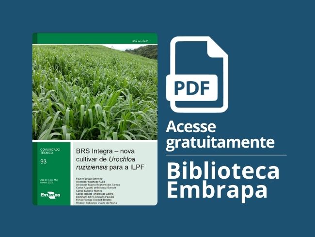 BRS Integra - nova cultivar de Uruchloa ruziziensis para ILPF