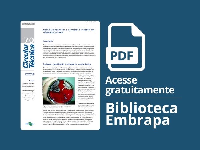 Como (re)conhecer e controlar a mastite em rebanhos leiteiros