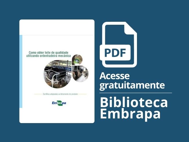 Como obter leite de qualidade utilizando ordenhadeira mecânica