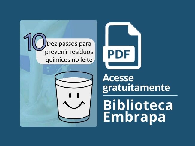 Dez passos para prevenir resíduos químicos no leite