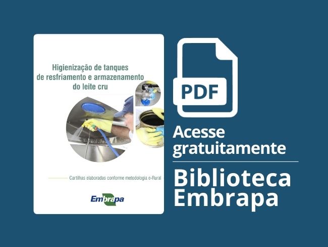 Higienização de tanques de resfriamento e armazenamento do leite cru