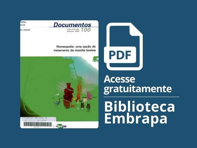 Homeopatia: uma opção de tratamento da mamite bovina