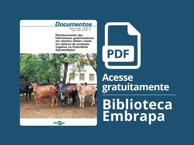 Monitoramento das helmintoses gastrintestinais em rebanho leiteiro criado em sistema de produção orgânica na Fazendinha Agroecológica