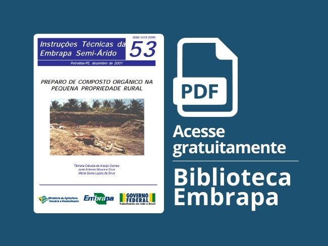 Preparo de composto orgânico na pequena propriedade rural