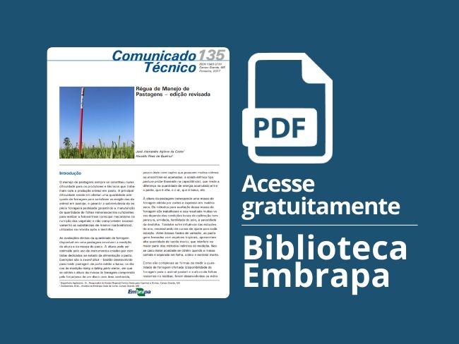 Régua de Manejo de Pastagens: edição revisada