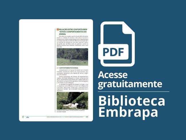 Relação entre conforto/bem-estar e comportamentos do animal