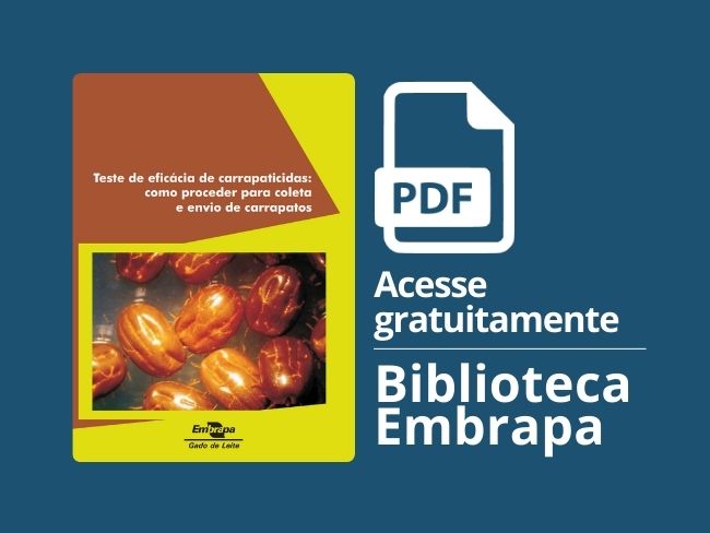 Teste de eficácia de carrapaticidas: como proceder para coleta e envio de carrapatos
