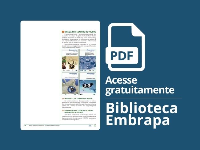 Utilizar o sumário de touros