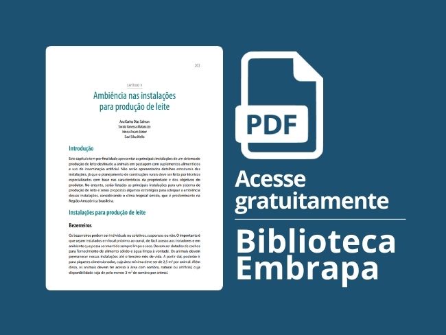 Ambiência nas instalações para produção de leite