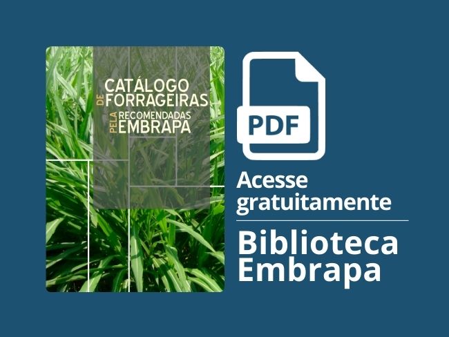 Catalogo de forrageiras recomendadas pela Embrapa
