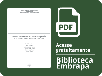 Capa publicação: Metodologia para análise da viabilidade financeira e valoração de serviços ambientais em sistemas agroflorestais