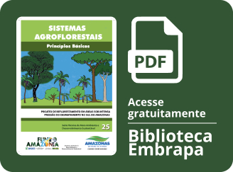Capa publicação: Sistemas agroflorestais: princípios básicos