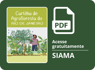 Capa publicação: Cartilha de Agrofloresta - SIAMA
