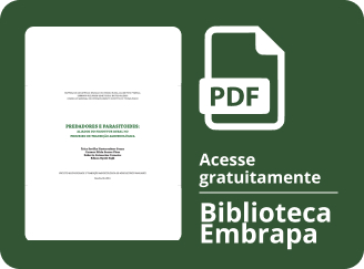 Capa publicação: Predadores e Parasitoides: Aliados Do Produtor Rural No Processo De Transição Agroecológica