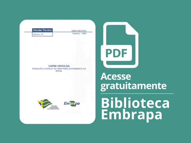 Capim urocloa: produção e manejo no semi-árido do Nordeste do Brasil.