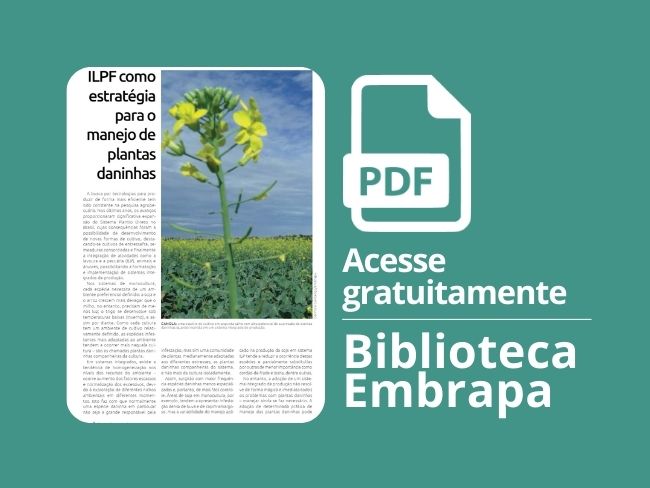 ILPF como estratégia para o manejo de plantas daninhas