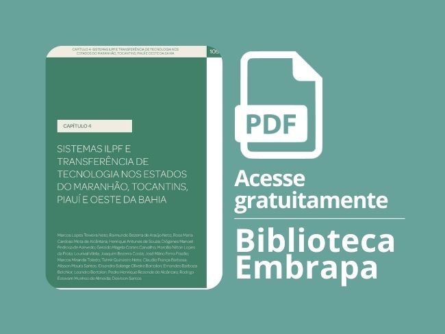 Sistemas ILPF e transferência de tecnologia no MA, TO, PI e BA
