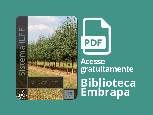 Manejo de copa do componente florestal no iLPF