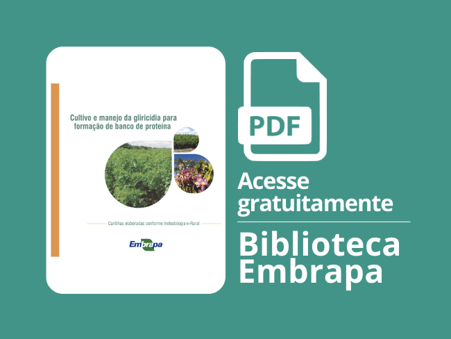 Cultivo e manejo da gliricídia para formação de banco de proteína
